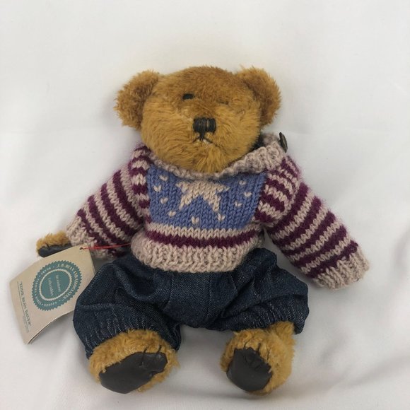 Eddie Bean Bauer Teddy Bear Americana Style #9119 Ages 5+ - Picture 1 of 11